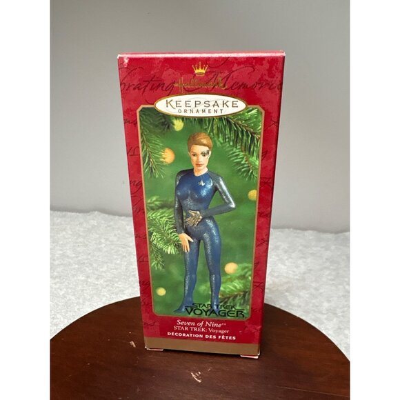 Hallmark Keepsake Ornament Star Trek Voyager Seven of Nine Collectible Figurine - Picture 6 of 8